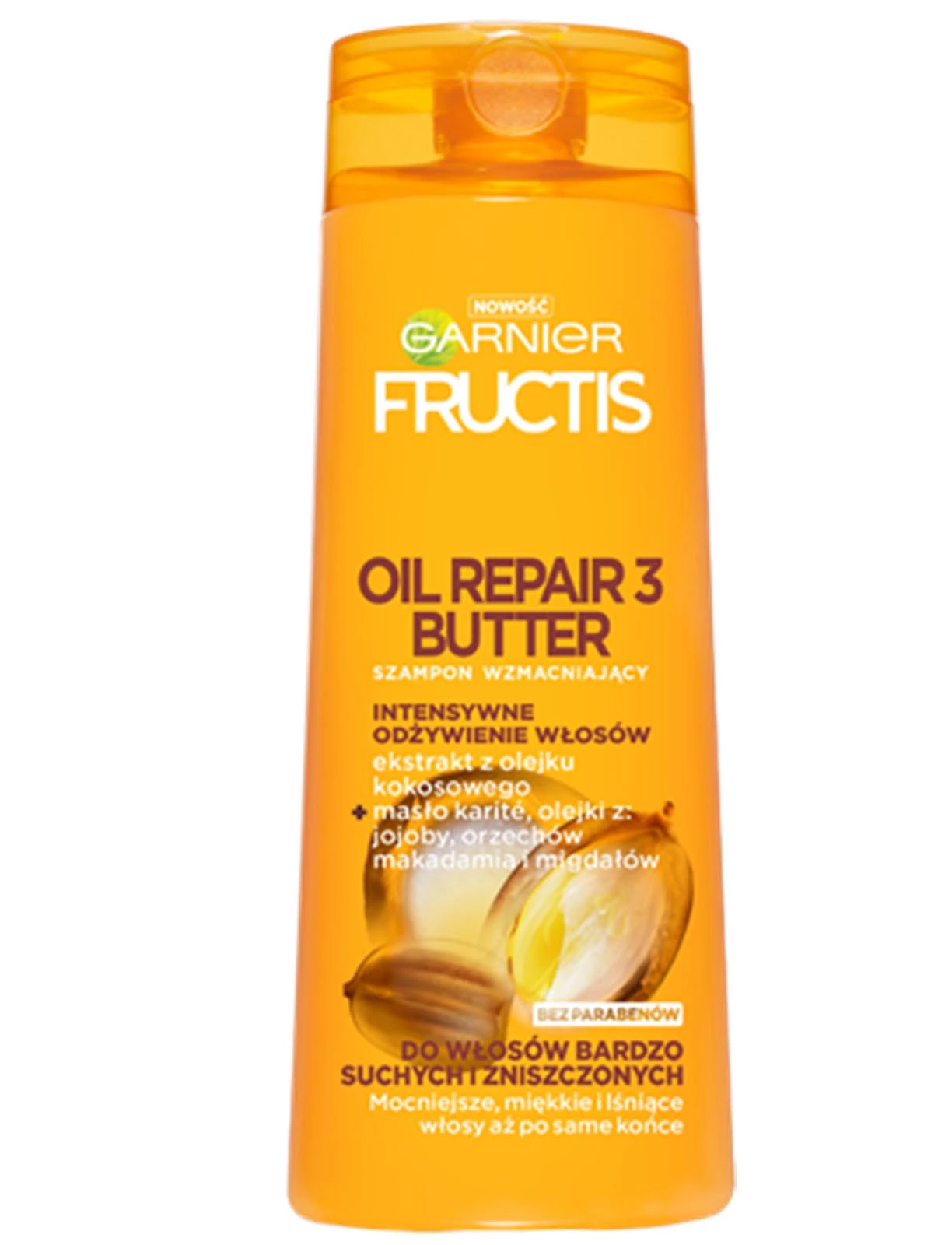 garnier fructis szampon do włosów 400 ml