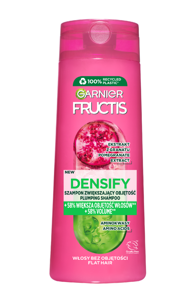 garnier fructis szampon do włosów rozowy