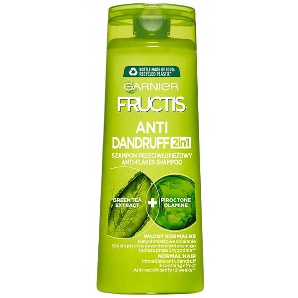 garnier fructis szampon wzmacniający przeciwłupieżowy 2w1