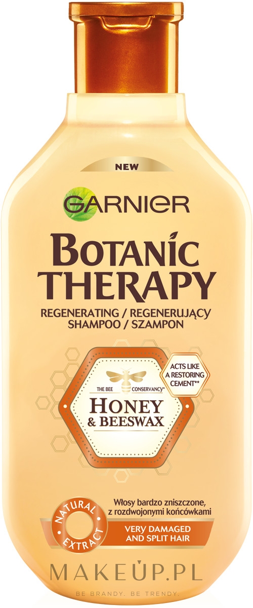 garnier szampon do włosów łamliwych pszczeli