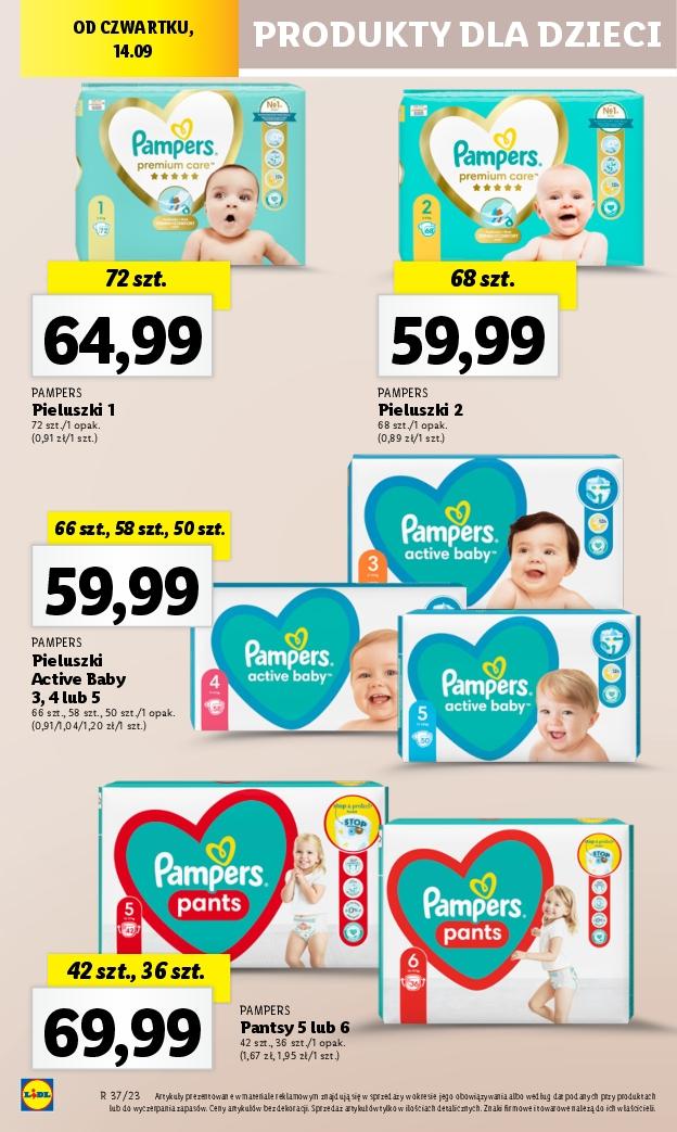 gazetka pampers