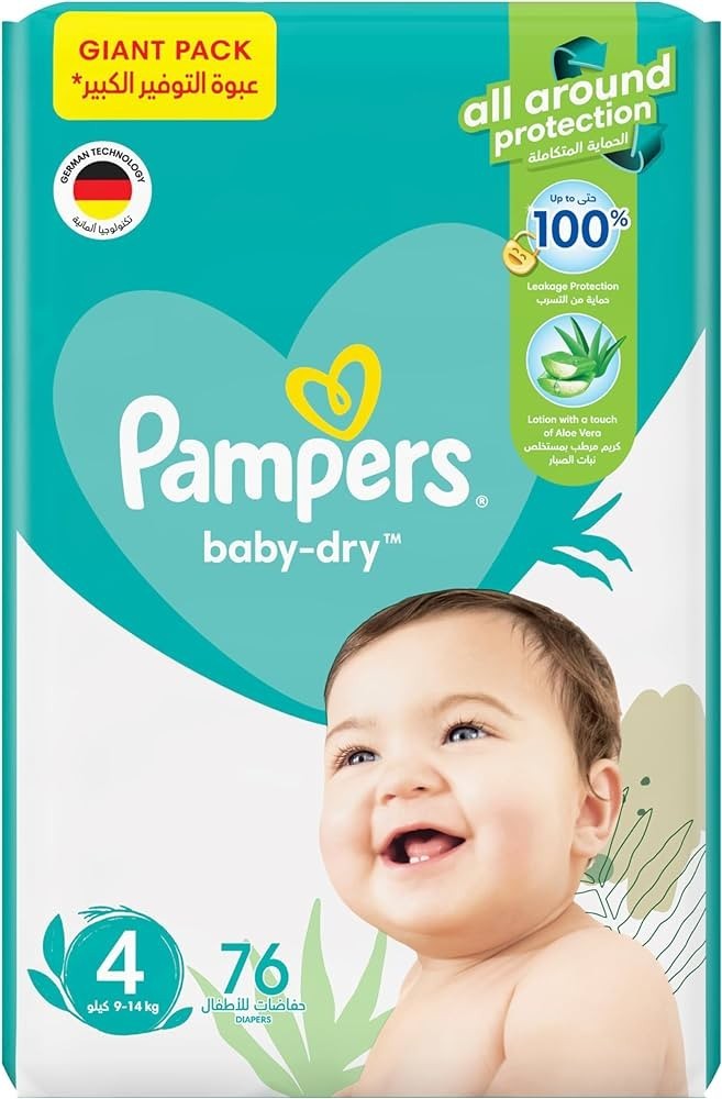 gigant pack pampers 4