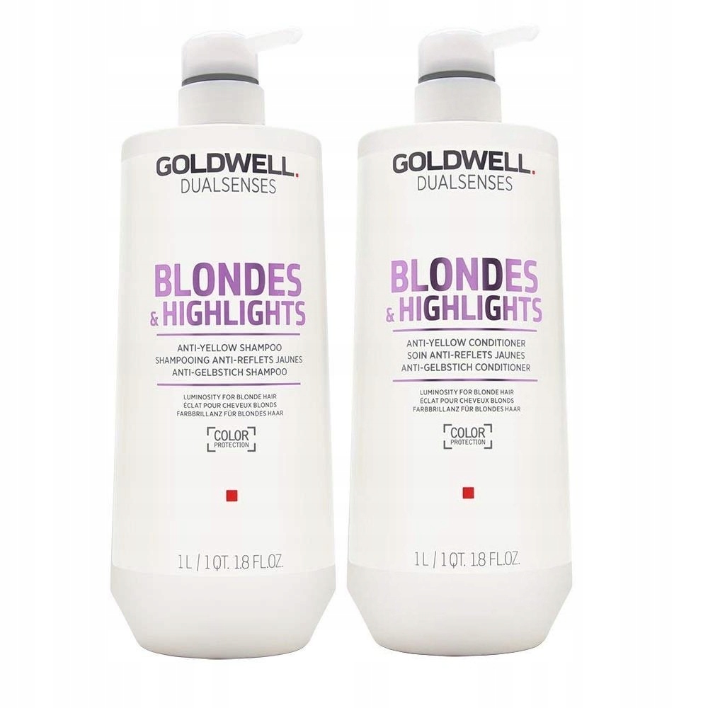 goldwell blondes szampon odżywka