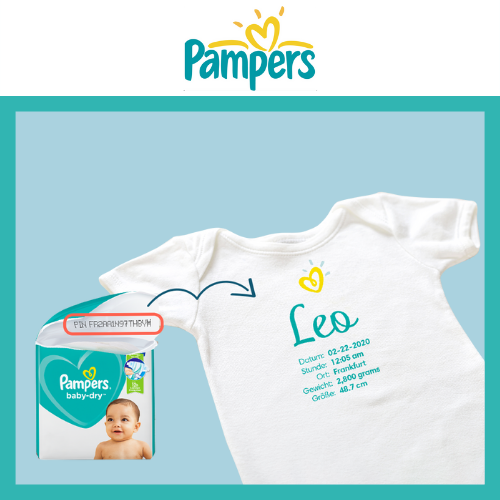 gratis t shirt pampers