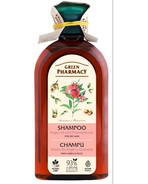 green pharmacy szampon do włosów suchych