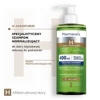 h sebopurin specjalistyczny szampon normalizujący do skóry łojotokowej