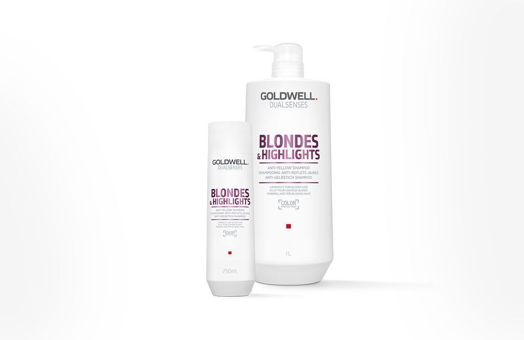 hair blond szampon goldwell