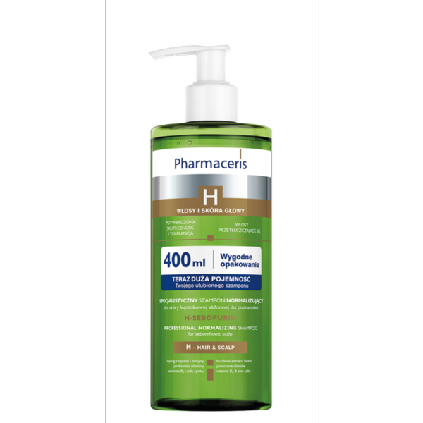 harmaceris h sebopurin szampon specjalny do skóry łojotokowej