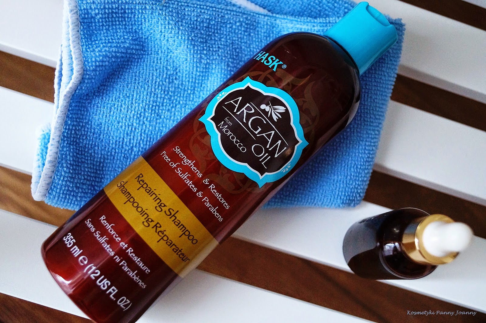 hask argan oil szampon skład