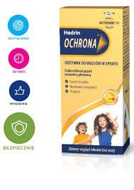 hedrin ochrona odżywka do włosów w sprayu 120ml