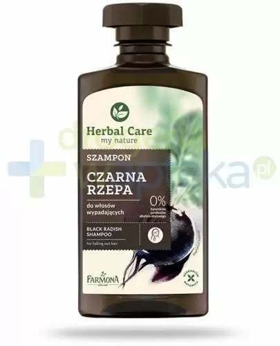 herbal care czarna rzepa szampon