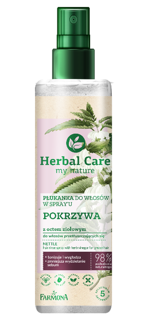 herbal care odżywka do włosów pokrzywa