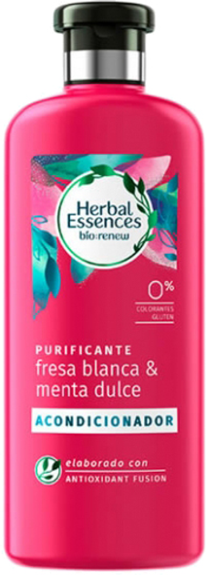 herbal essences odżywka do włosów clean white strawberry sweet mint