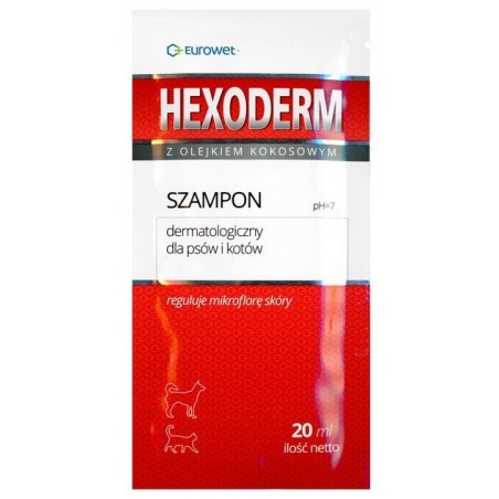 hexoderm szampon z olejkiem kokosowym