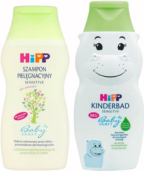 hipp babysanft szampon pielęgnacyjny dla niemowląt od urodzenia 200ml