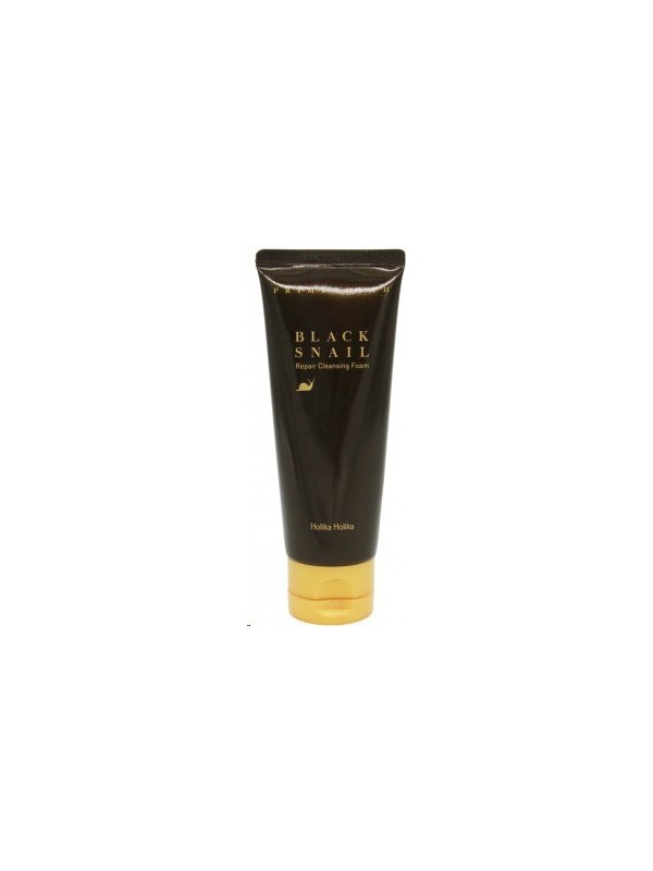 holika holika black snail oczyszczająca pianka do twarzy 100ml