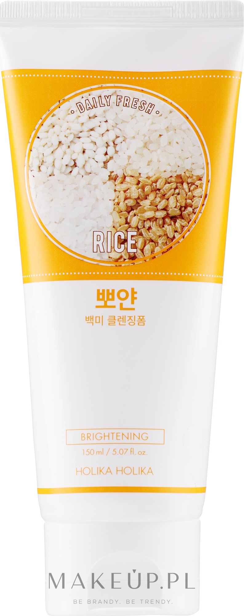 holika holika rice cleansing foam oczyszczająca pianka do twarzy