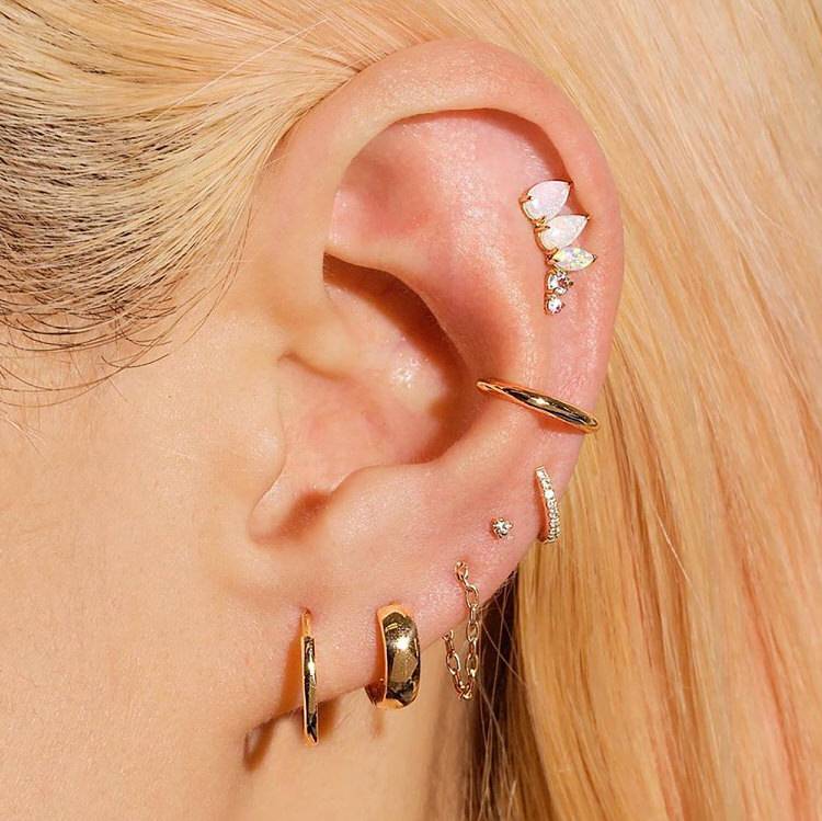 huggie ear cuff