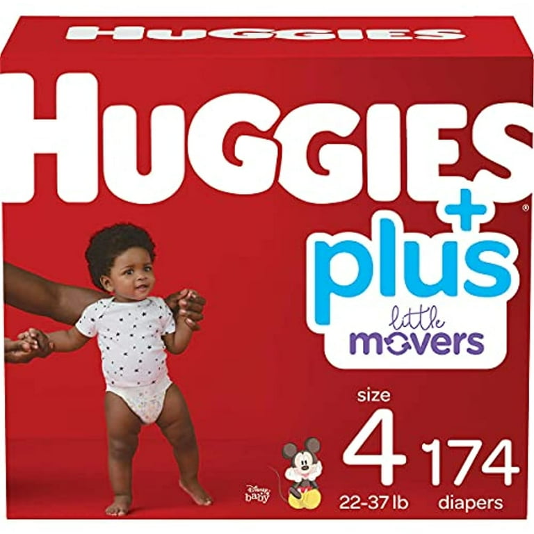 huggies 4 plus