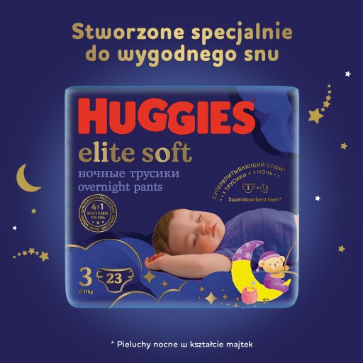 huggies 6 pieluszki