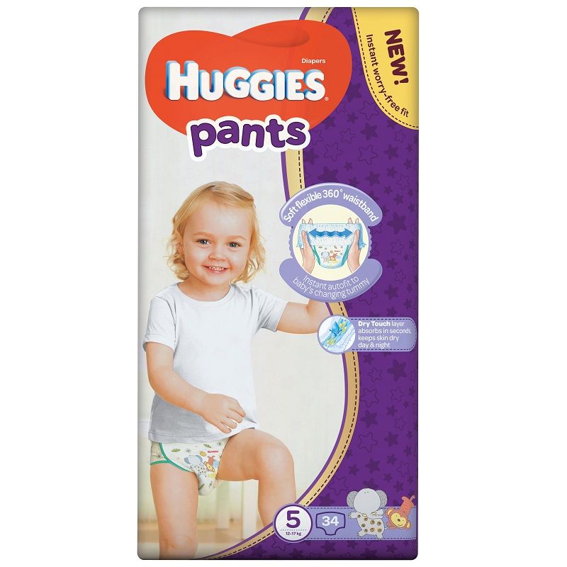 huggies pants 5 34 шт