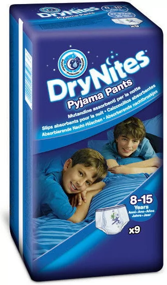 huggies pieluchy dry nites large boys 9 szt