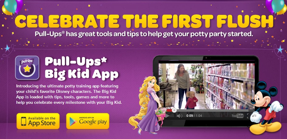 huggies potty training app