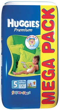 huggies premuim super flexc