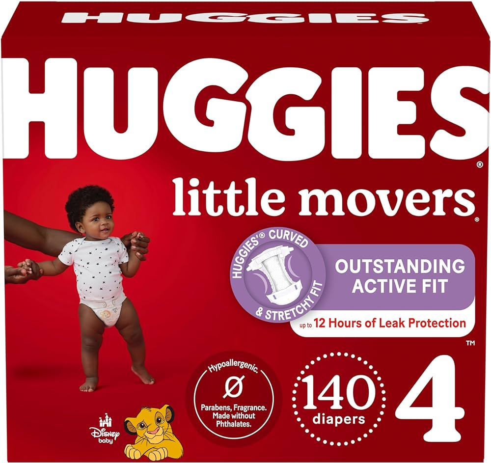 huggies size 4 180 count