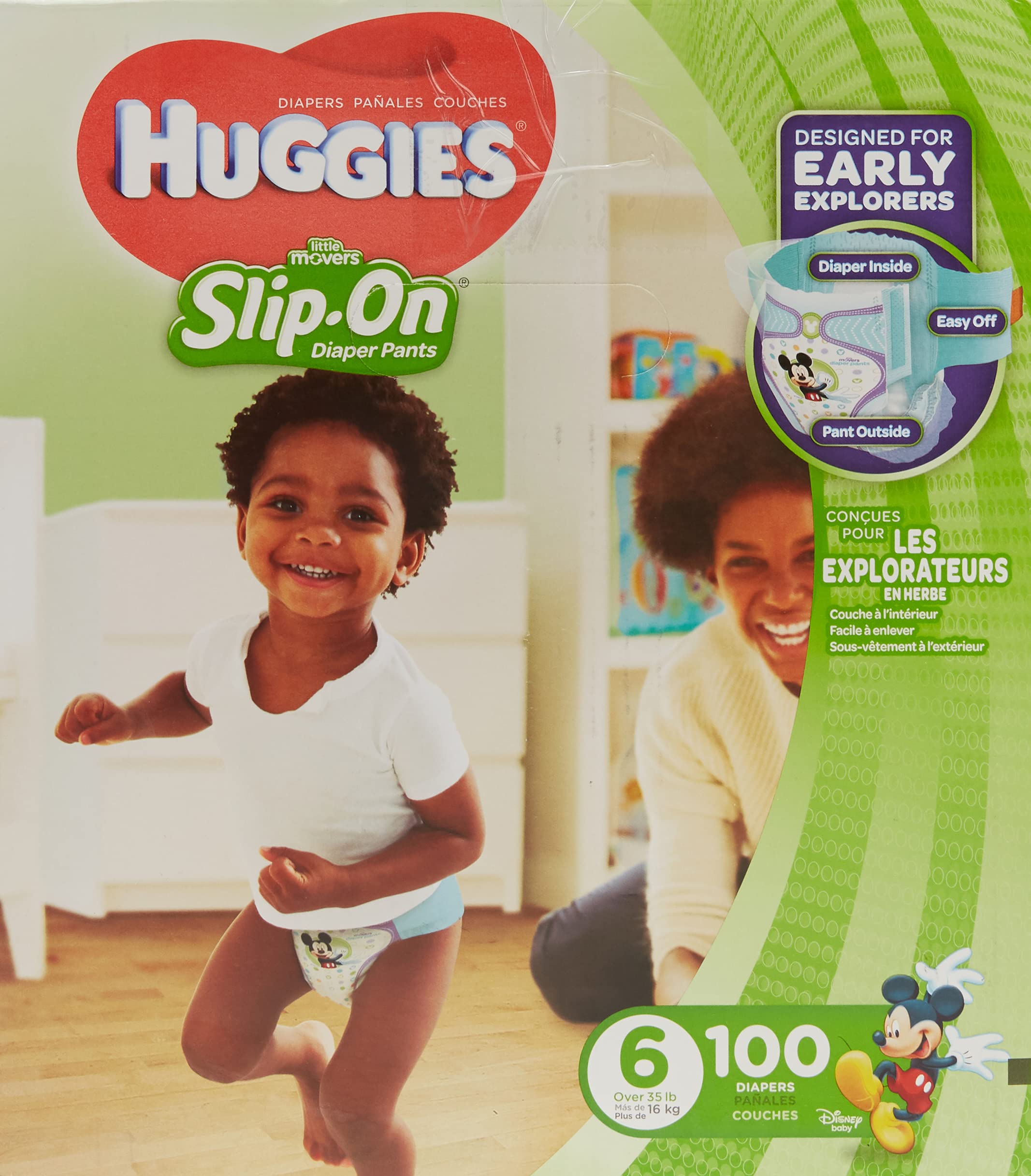 huggies slip on