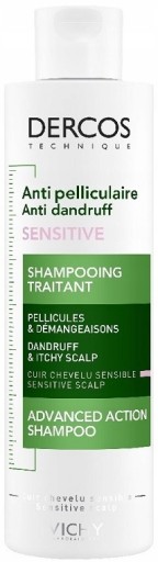 ichy dercos szampon przeciwłupieżowy do skóry wrażliwej