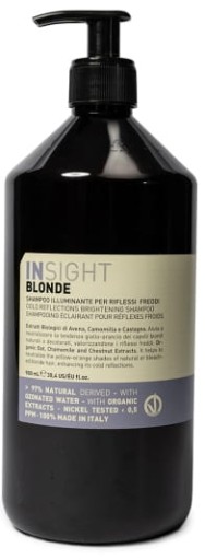 insight anti-yellow szampon do włosów blond 900ml