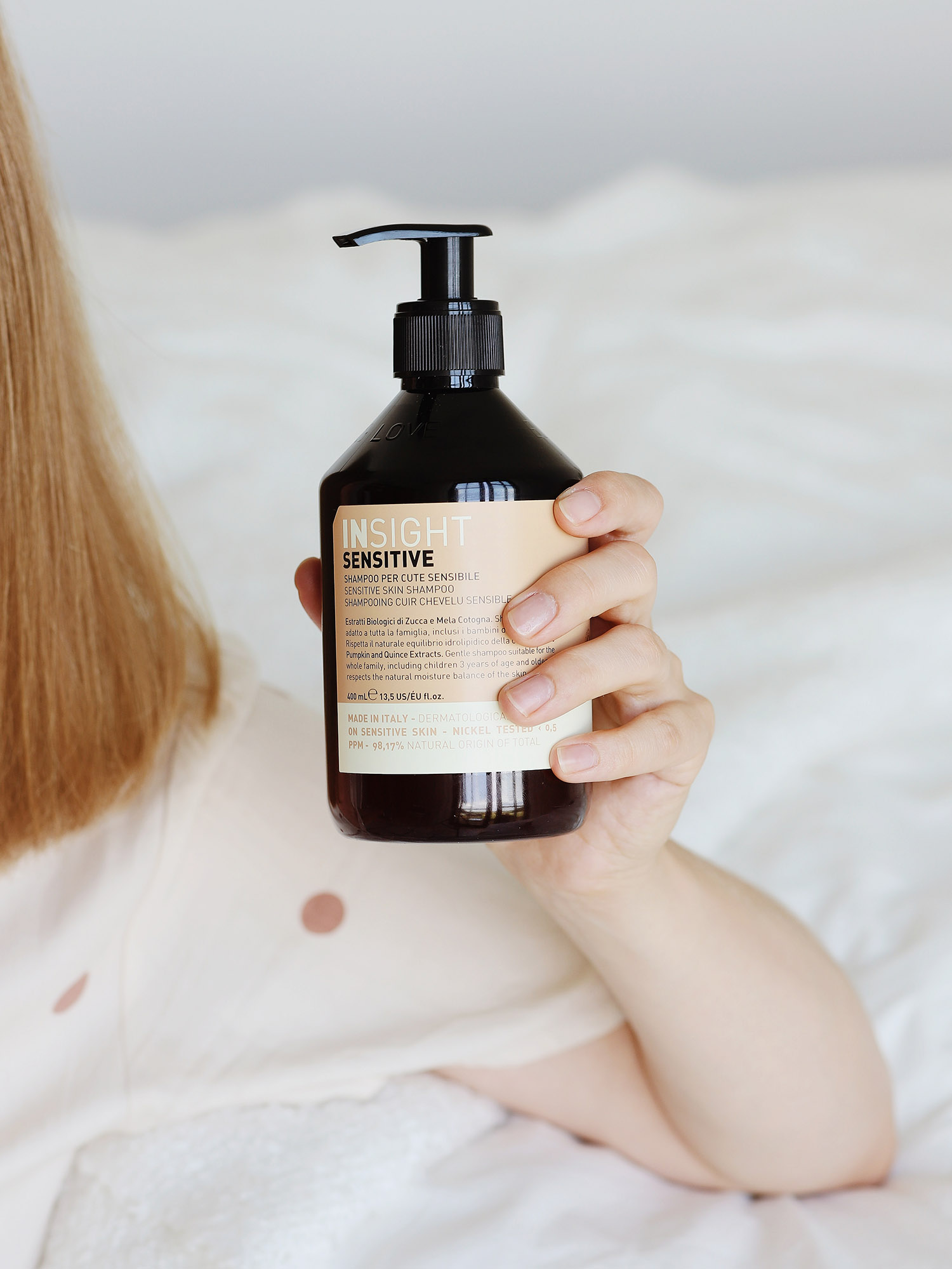 insight sensitive szampon do włosów do skóry wrażliwej 400ml