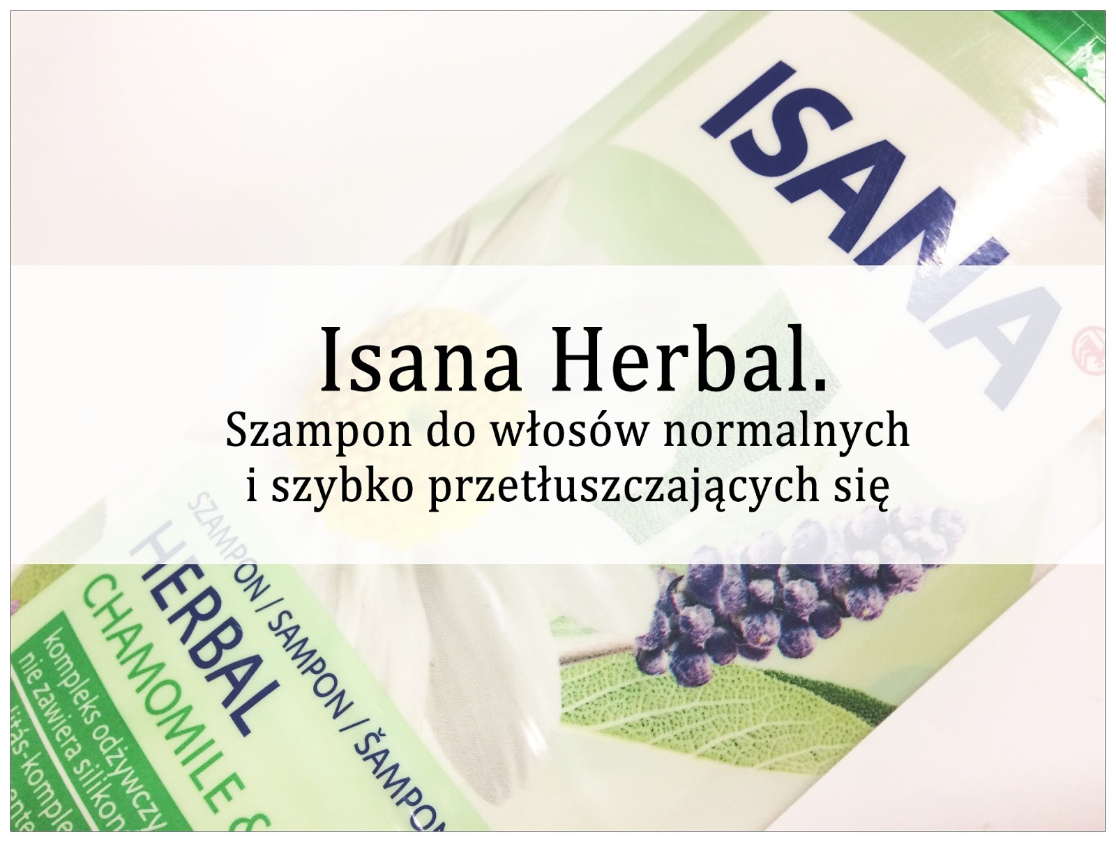 isana szampon herbal blog