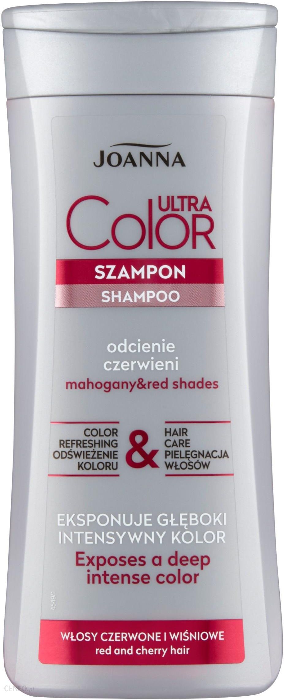 joanna szampon do włosów rude czerwone