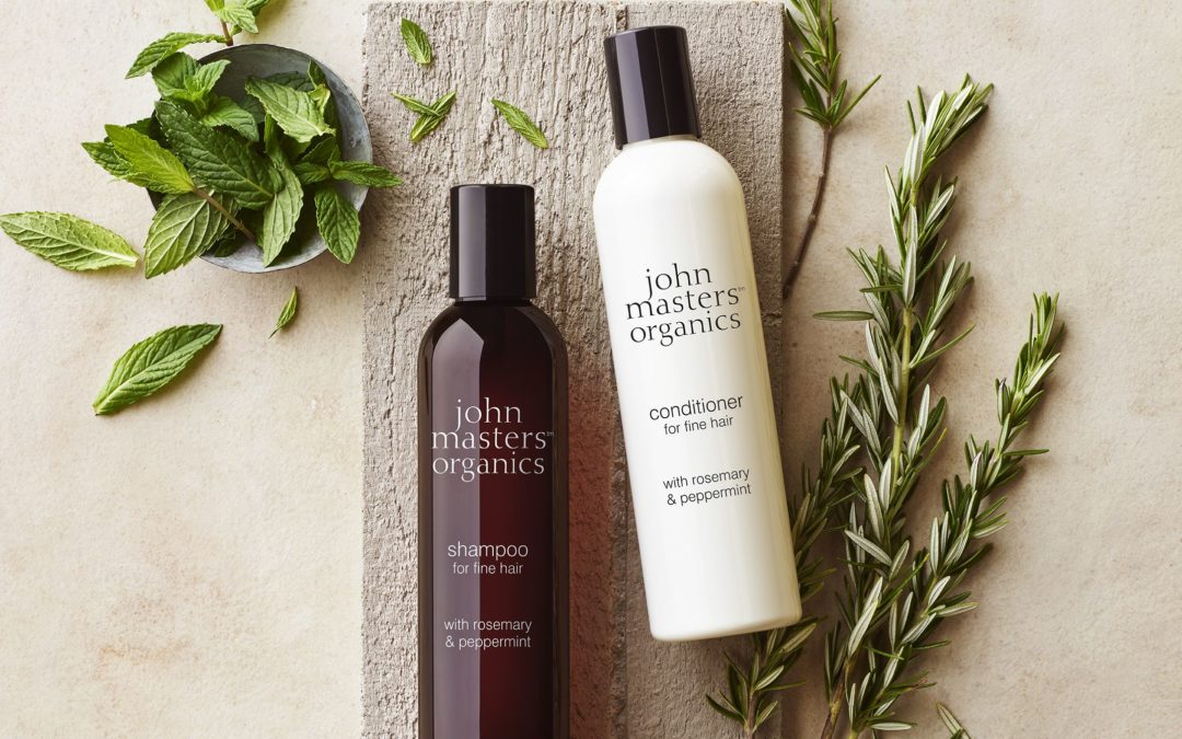 john masters organics rosemary & peppermint szampon do włosów delikatnych