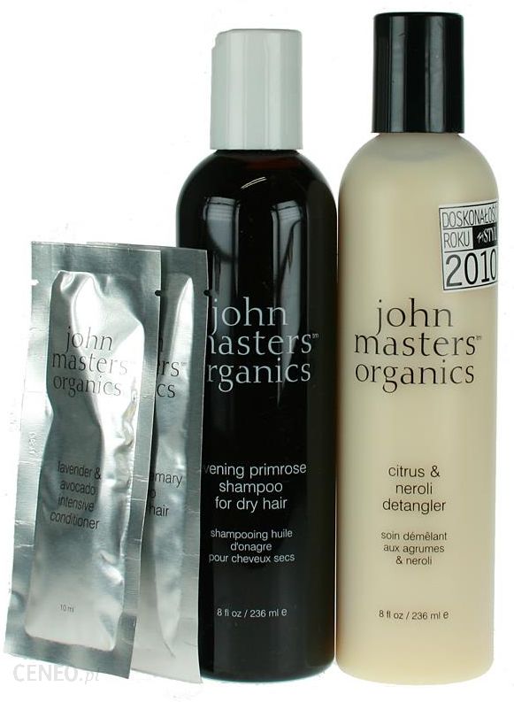 john masters organics wieczorny pierwiosnek szampon do włosów suchych 236ml