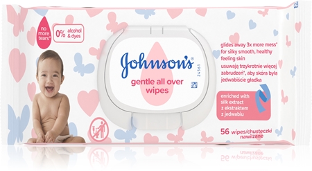 johnsons baby diapering nawilżane chusteczki