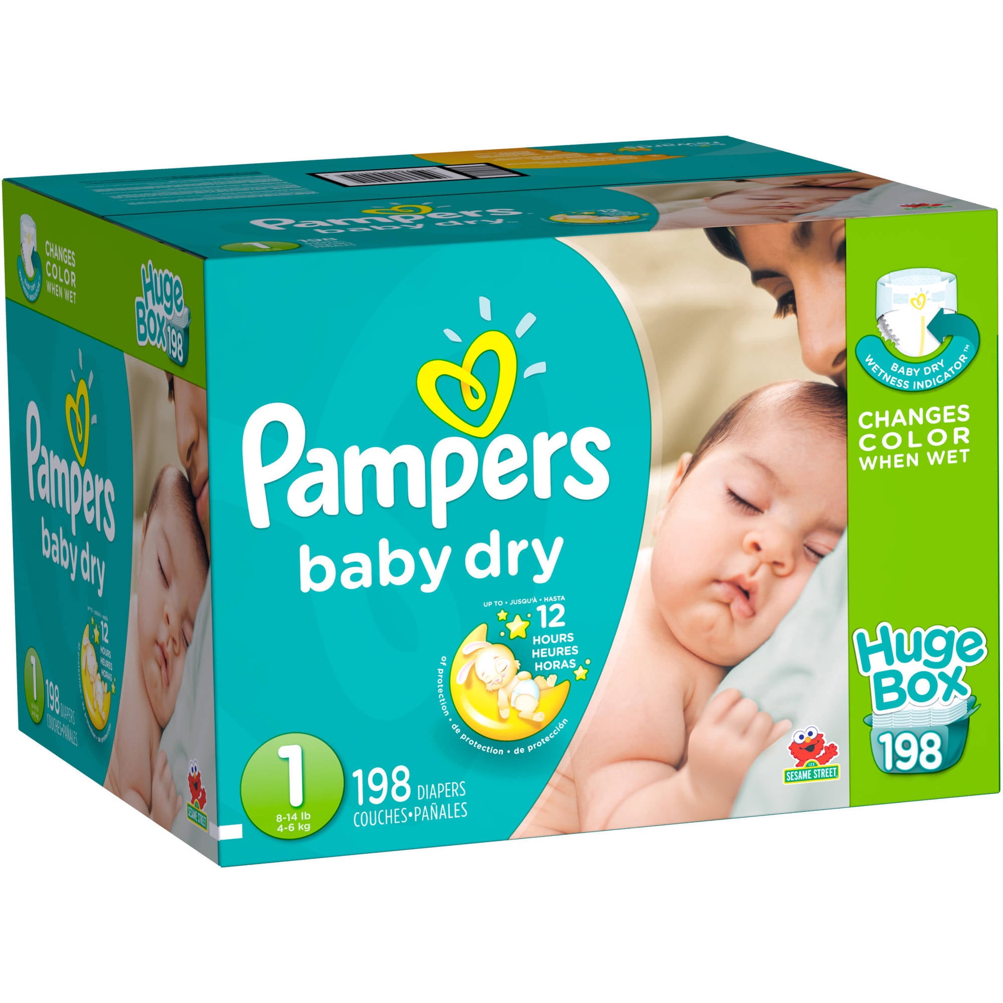 jumbo box pampers