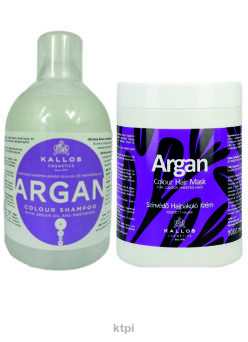 kallos argan colour shampoo szampon wizaz