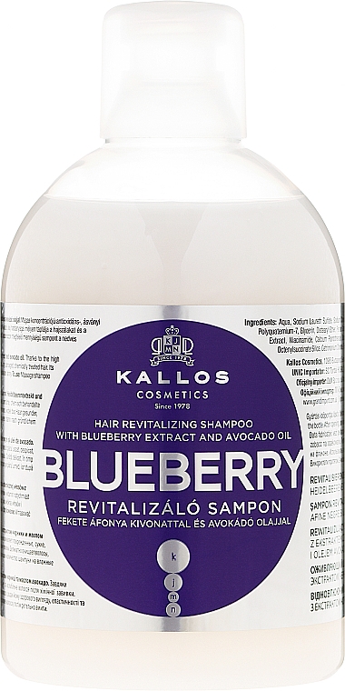 kallos kjmn blueberry szampon opinie