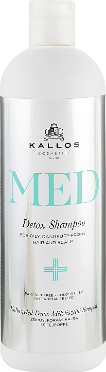 kallos med detox szampon do włosów głęboko oczyszczający
