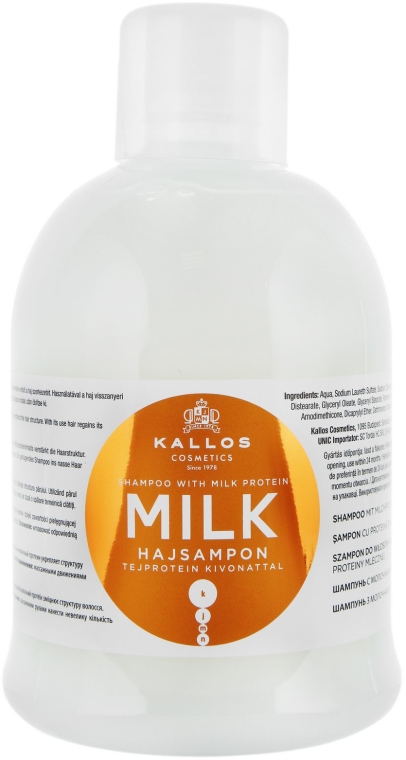 kallos szampon milk opinie