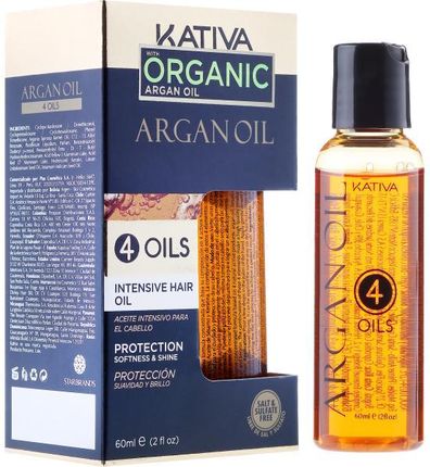 kativa argan olejek do włosów 4 oils