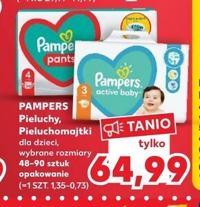 kaufland pieluchy pampers promocja