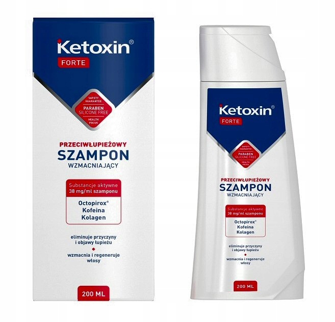 ketoxin forte 200 ml szampon przeciwłupieżowy