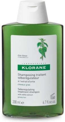 klorane szampon na bazie wyciągu z pokrzywy 200 ml