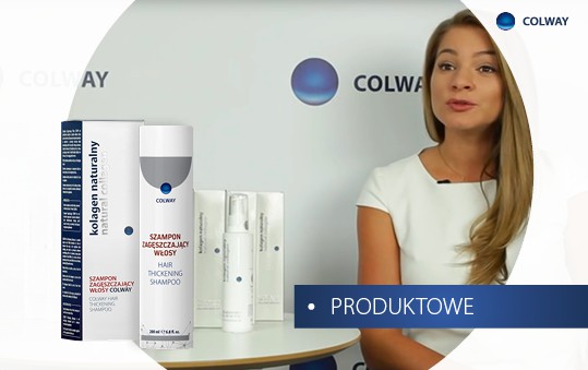 kolagen naturalny szampon zagęszczający włosy colway