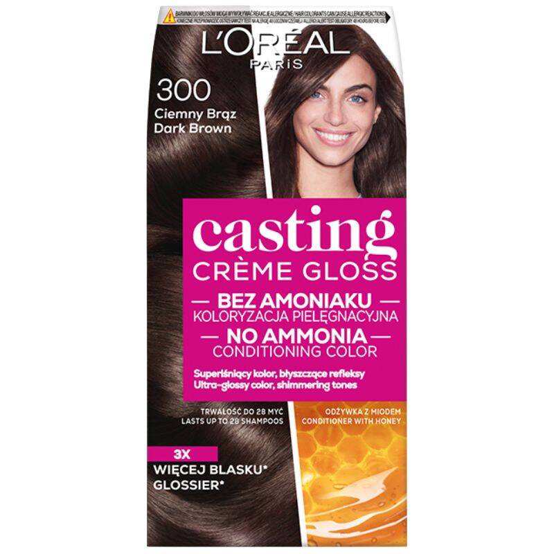 loreal casting creme gloss szampon koloryzujący paleta kolorów