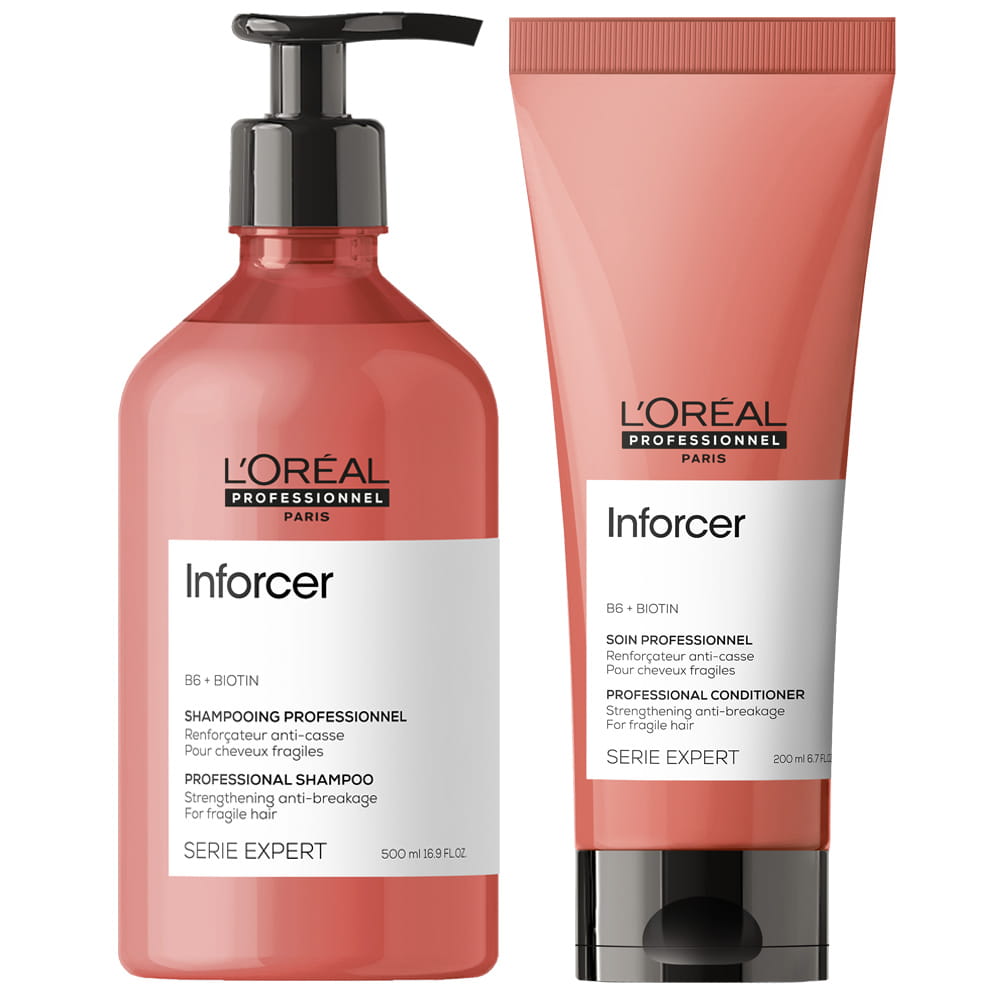 loreal inforcer szampon do włosów łamliwych 500ml